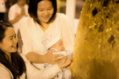 ภาพ No.28074:พิธีปิดแผ่นทองระฆังธรรม เข้าสู่ยุคชาวศิวิไลซ์และพิธีสวดธัมมจักกัปปวัตนสูตร