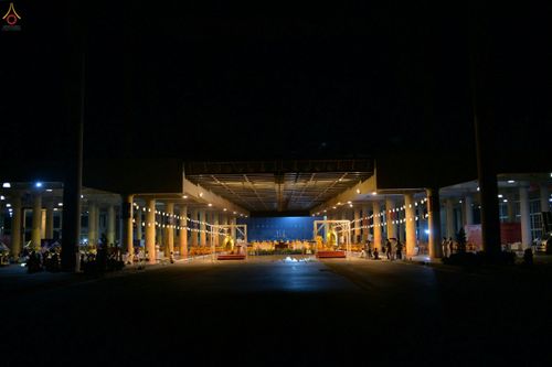 ภาพ No.28090:พิธีปิดแผ่นทองระฆังธรรม เข้าสู่ยุคชาวศิวิไลซ์ และพิธีสวดธัมมจักกัปปวัตนสูตร มุ่งสู่ความสำเร็จ ๑๒,๓๔๕,๖๗๘ จบ