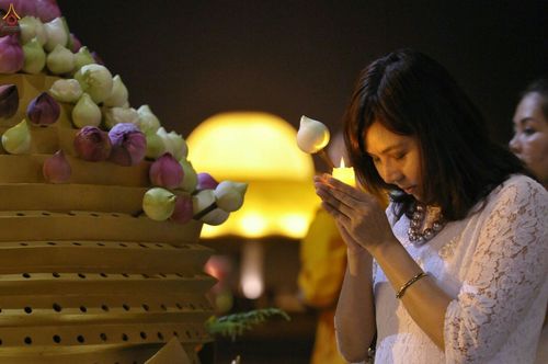 ภาพ No.28104:พิธีปิดแผ่นทองระฆังธรรม เข้าสู่ยุคชาวศิวิไลซ์ และพิธีสวดธัมมจักกัปปวัตนสูตร มุ่งสู่ความสำเร็จ ๑๒,๓๔๕,๖๗๘ จบ