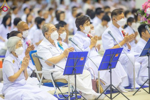 ภาพ No.92201:พิธีบูชาข้าวพระ ในวันทอดกฐินสามัคคี อาทิตย์ต้นเดือนที่ 5 พฤศจิกายน พ.ศ. 2566 ณ วัดพระธรรมกาย จ.ปทุมธานี