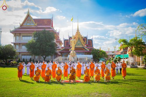 ภาพ No.66958:พิธีอุปสมบท วัดบางโฉลงใน จ.สมุทรปราการ รับบุญจัดงานโดย สำนักกัลยาณมิตรสากล เมื่อวันที่ 7 ธันวาคม พ.ศ. 2565