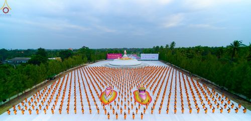 ภาพ No.70483:พุทธบุตรธรรมยาตรา ปฏิบัติธรรมและบันทึกภาพประวัติศาสตร์ ในโครงการธรรมยาตรากตัญญูบูชา มหาปูชนียาจารย์ พระมงคลเทพมุนี(สด จนฺทสโร) พระผู้ปราบมาร อนุสรณ์สถาน 7 แห่ง ปีที่ 11 ณ อนุสรณ์สถานคลองบางนางแท่น อ.สามพราน จ.นครปฐม วันที่ 9 มกราคม พ.ศ. 2566