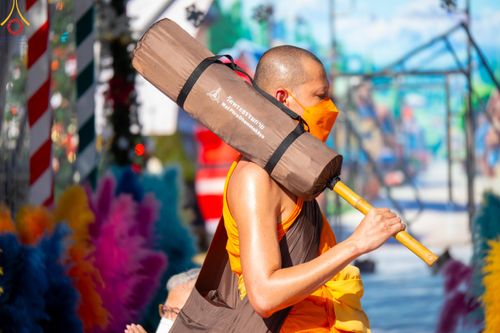 ภาพ No.105667:พิธีต้อนรับพระธรรมยาตรา ในโครงการธรรมยาตรากตัญญูบูชา มหาปูชนียาจารย์ พระมงคลเทพมุนี(สด จนฺทสโร) พระผู้ปราบมาร อนุสรณ์สถาน 7 แห่ง ปีที่ 12 วันที่ 3 มกราคม พ.ศ. 2567 ณ อนุสรณ์สถานโลตัสแลนด์ จ.สุพรรณบุรี