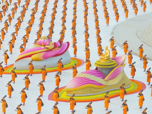 ภาพ No.74255:พุทธบุตรธรรมยาตรา ปฏิบัติธรรมและบันทึกภาพประวัติศาสตร์ ในโครงการธรรมยาตรากตัญญูบูชา มหาปูชนียาจารย์ พระมงคลเทพมุนี(สด จนฺทสโร) พระผู้ปราบมาร อนุสรณ์สถาน 7 แห่ง ปีที่ 11 ณ อนุสรณ์สถานบางปลา อ.บางเลน จ.นครปฐม วันที่ 23 มกราคม พ.ศ. 2566