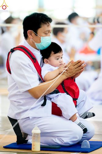 ภาพ No.77802:พิธีหล่อพระบรมพุทธเจ้า ทิศตะวันตก  วันอาทิตย์ที่ 19 มีนาคม พ.ศ. 2566 ณ วัดพระธรรมกาย จ.ปทุมธานี