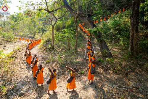 ภาพ No.315788:วันอังคารที่ 24 มีนาคม พ.ศ.2569 ธรรมยาตราจาริก ณ ป่ามหาวัน ประเทศเนปาล