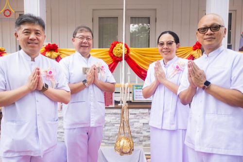 ภาพ No.144887:พิธีประดิษฐานลูกนิมิตมหาสมบัติ ผูกสีมาสถาปนาอุโบสถ บูชาธรรม ๘๐ ปี หลวงพ่อธัมมชโย วันอาทิตย์ที่ ๓๐ มิถุนายน พ.ศ. ๒๕๖๗ วัดพระธรรมกายนิวเจอร์ซี ประเทศสหรัฐอเมริกา