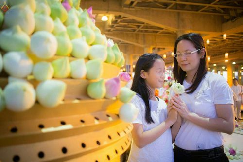 ภาพ No.27598:พิธีปิดแผ่นทองระฆังธรรม เข้าสู่ยุคชาวศิวิไลซ์และพิธีสวดธัมมจักกัปปวัตนสูตร