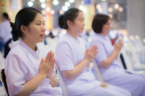 ภาพ No.27634:พิธีปิดแผ่นทองระฆังธรรม เข้าสู่ยุคชาวศิวิไลซ์และพิธีสวดธัมมจักกัปปวัตนสูตร