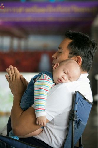 ภาพ No.27671:พิธีปิดแผ่นทองระฆังธรรม เข้าสู่ยุคชาวศิวิไลซ์และพิธีสวดธัมมจักกัปปวัตนสูตร