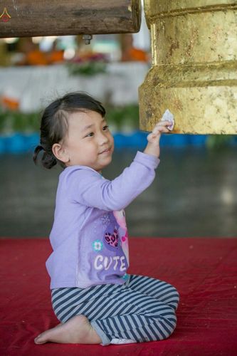 ภาพ No.27691:พิธีปิดแผ่นทองระฆังธรรม เข้าสู่ยุคชาวศิวิไลซ์และพิธีสวดธัมมจักกัปปวัตนสูตร