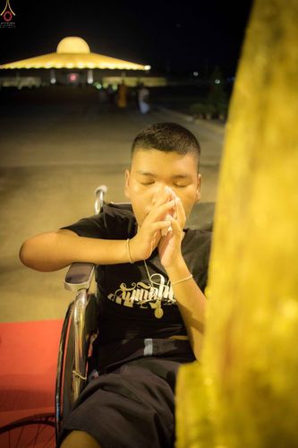 ภาพ No.27718:พิธีปิดแผ่นทองระฆังธรรม เข้าสู่ยุคชาวศิวิไลซ์และพิธีสวดธัมมจักกัปปวัตนสูตร