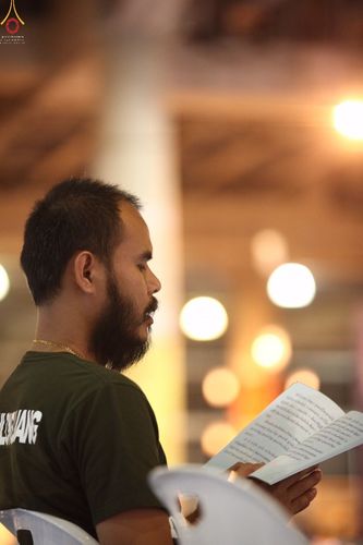 ภาพ No.27729:พิธีปิดแผ่นทองระฆังธรรม เข้าสู่ยุคชาวศิวิไลซ์และพิธีสวดธัมมจักกัปปวัตนสูตร