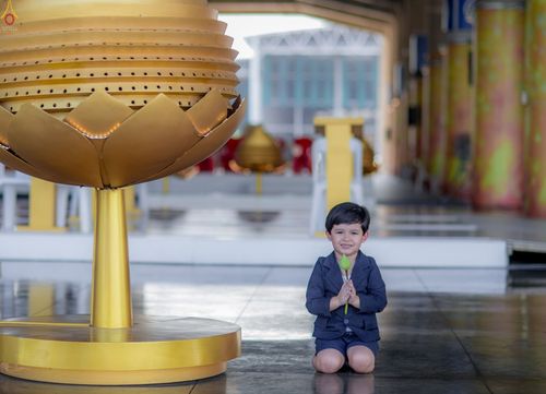 ภาพ No.27741:พิธีปิดแผ่นทองระฆังธรรม เข้าสู่ยุคชาวศิวิไลซ์และพิธีสวดธัมมจักกัปปวัตนสูตร