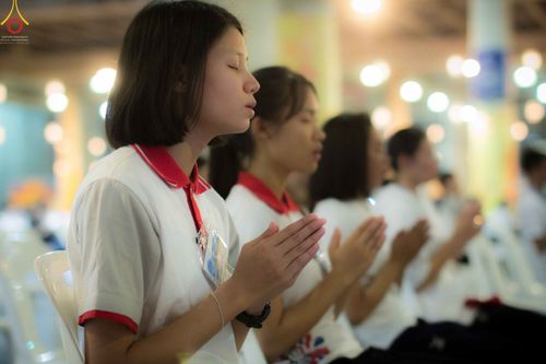 ภาพ No.27798:พิธีปิดแผ่นทองระฆังธรรม เข้าสู่ยุคชาวศิวิไลซ์และพิธีสวดธัมมจักกัปปวัตนสูตร