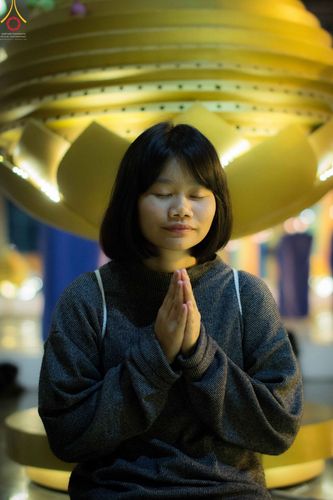 ภาพ No.27816:พิธีปิดแผ่นทองระฆังธรรม เข้าสู่ยุคชาวศิวิไลซ์และพิธีสวดธัมมจักกัปปวัตนสูตร