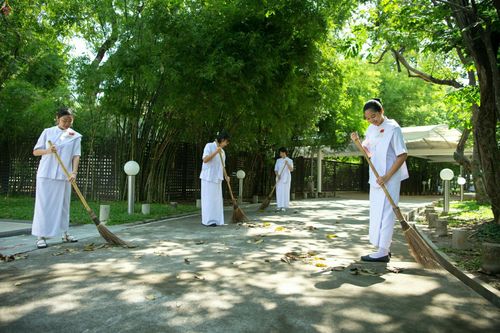 ภาพ No.23401:อุบาสิกา สตรีผู้นั่งใกล้พระรัตนตรัย