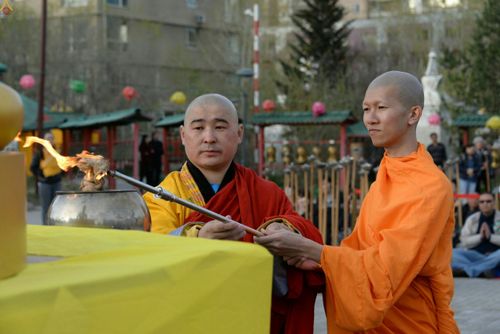 ภาพ No.24300:วิสาขบูชา ณ ประเทศมองโกเลีย ประจำปี 2559