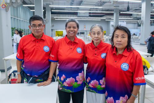 ภาพ No.321136:วันที่ 10 เมษายน พ.ศ.2569 โครงการส่งเสริมและสนับสนุนการเรียนรู้สำหรับผู้สูงอายุ ประจำปีงบประมาณ พ.ศ.2569 จัดโดย ฝ่ายสังคมสงเคราะห์ กองสวัสดิการสังคม องค์การบริหารตำบลคลองสาม จ.ปทุมธานี ณ วัดพระธรรมกาย