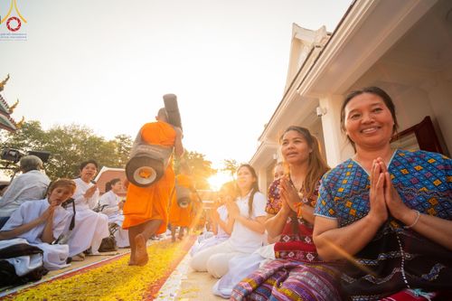 ภาพ No.113317:พิธีต้อนรับพระธรรมยาตรา ปีที่ 12 วันที่ 15 มกราคม พ.ศ. 2567 ณ วัดโบสถ์บน จ.นนทบุรี