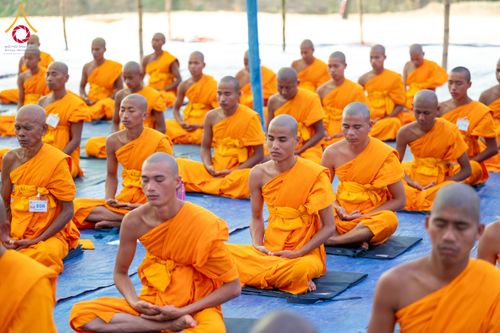 ภาพ No.131185:Photo Story ปฐมบรรพชาชาวพุทธมาร์มา Episode 4/5 วันที่ 13 กุมภาพันธ์พ.ศ. 2567 ณ วัดธัมจักร อรัญกุฏิ บังกลาเทศ