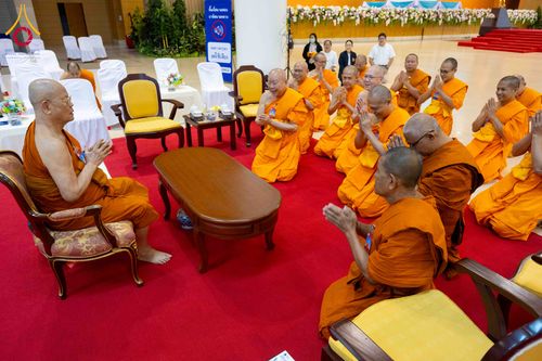 ภาพ No.309593:วันที่ 12 กุมภาพันธ์ พ.ศ. 2569 การสอบบาลีสนามหลวง ประจำปี 2569 ประโยค 1-2, ป.ธ.3/ ประโยค บ.ศ.1-2, บ.ศ.3 ณ สนามสอบประจำจังหวัดปทุมธานี แห่งที่ 2  วัดพระธรรมกาย อ.คลองหลวง จ.ปทุมธานี