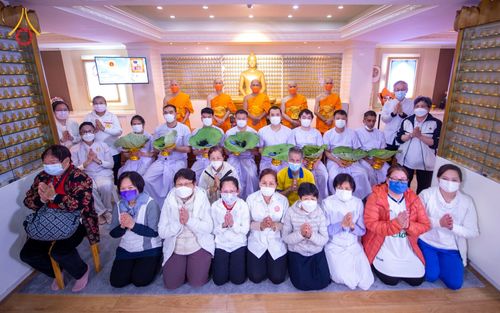 ภาพ No.68103:พิธีบรรพชาสามเณร รุ่นที่ 9 ประจำปี 2565 ณ วัดพระธรรมกายฮ่องกง ประเทศสาธารณรัฐประชาชนจีน วันที่ 24 ธันวาคม พ.ศ. 2565