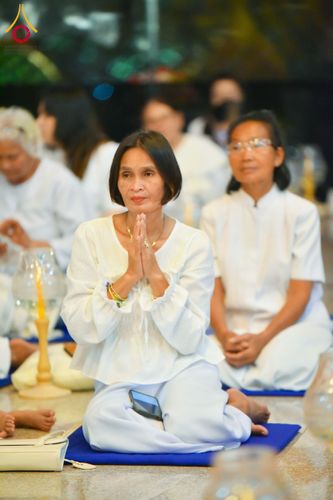 ภาพ No.210718:วันพฤหัสบดีที่ 13 มีนาคม พ.ศ. 2568  สมโภชพระประธานอุโบสถวัดป่าอุบลแก้ว จังหวัดอุบลราชธานี