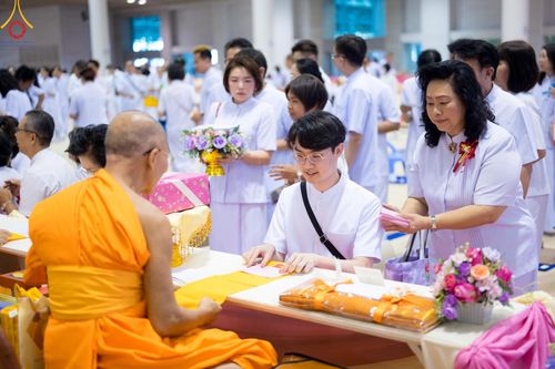 ภาพ No.58006:พิธีมุทิตาสักการะพระสังฆาธิการ ผู้ที่ได้รับพระราชทานเลื่อนและตั้งสมณศักดิ์ ปีพุทธศักราช 2567 วันอาทิตย์ที่ 28 เมษายน พ.ศ. 2567 ณ วัดพระธรรมกาย จ.ปทุมธานี