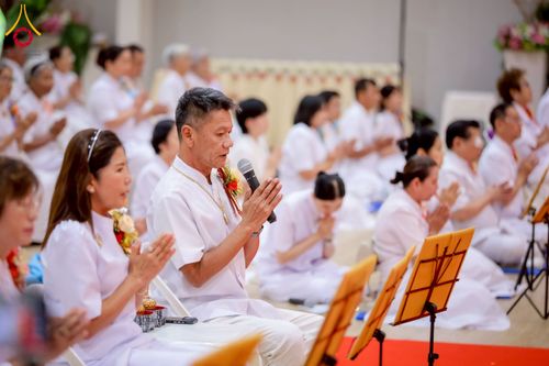 ภาพ No.254847:วันที่ 15 ตุลาคม พ.ศ. 2568 พิธีบรรจุพระบรมสารีริกธาตุภายในพระเกตุองค์พระประธาน สมโภชพระประธาน พระธรรมกาย ณ ศูนยอบรมเยาวชนกาญจนบุรี