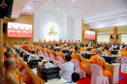 ภาพ No.89808:พิธีวางแผ่นจารึกชื่อ เพื่อนำไปประดิษฐานไว้ในฐานองค์พระประธาน เนื่องในโอกาสครบรอบ 10 ปี ศูนย์ปฏิบัติธรรมนครราชสีมา วันอาทิตย์ที่ 24 กันยายน พ.ศ. 2566