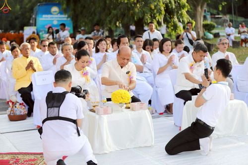 ภาพ No.236856:วันที่ 26-27 กรกฎาคม พ.ศ. 2568 ภาพการเตรียมงาน - เก็บงาน มหาสังฆทานครั้งยิ่งใหญ่ ตักบาตรพระ 1,000 รูป ทำบุญเมืองพัทลุง