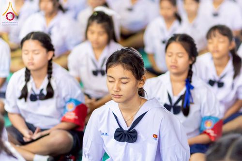 ภาพ No.271226:วันที่ 18 พฤศจิกายน พ.ศ. 2568 รวมพลังเด็กดี V-Star ผู้นำฟื้นฟูศีลธรรมโลก ประจำปี 2568 จังหวัดราชบุรี ณ ศูนย์อบรมเยาวชนผาสุกวนิช