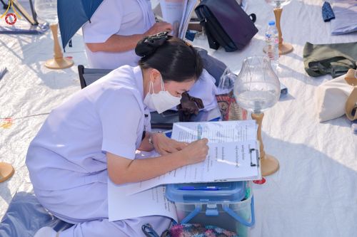 ภาพ No.114945:V.14 ดีเด่น การเตรียมงาน เก็บงาน การรับบุญของเจ้าหน้าที่หน่วยงานต่างๆ เพื่อโครงการธรรมยาตรา ปีที่ 12 ระหว่างวันที่ 2 - 31 มกราคม พ.ศ. 2567