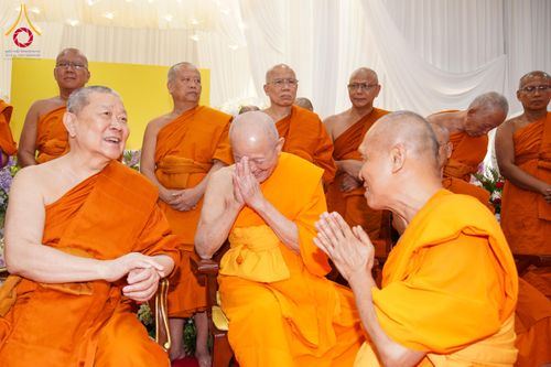 ภาพ No.315191:วันจันทร์ที่ 23 มีนาคม พ.ศ. 2569 พิธีบำเพ็ญกุศล คุณพ่อณรงค์ จินตมากุล  สิริอายุ 99 ปี 11 เดือน โยมบิดา พระครูปลัดรัตนวีรวัฒน์ (รังสฤษดิ์ อิทฺธิจินตโก) ที่ปรึกษาเจ้าคณะจังหวัดปทุมธานี เจ้าอาวาสวัดพระธรรมกาย  ณ ห้องปลูกศรัทธา 2 วัดพระธรรมกาย ปทุมธานี