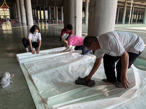 ภาพ No.107011:V.3 ตั้งใจ การเตรียมงาน เก็บงาน การรับบุญของเจ้าหน้าที่หน่วยงานต่างๆ เพื่อโครงการธรรมยาตรา กตัญญูบูชามหาปูชนียาจารย์ พระมงคลเทพมุนี (สด จนฺทสโร) พระผู้ปราบมาร อนุสรณ์สถาน 7 แห่ง ปีที่ 12 ระหว่างวันที่ 2 - 31 มกราคม พ.ศ. 2567