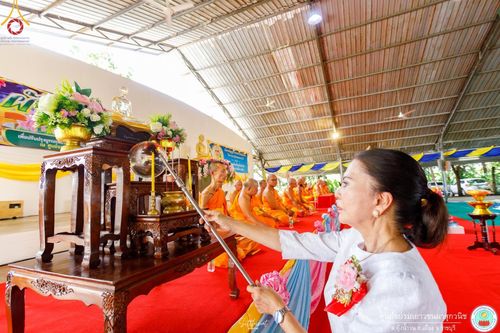 ภาพ No.161842:พิธีทอดผ้าป่าสามัคคี เพื่อปรับปรุงห้องน้ำ และระบบน้ำ รองรับการสร้างศาสนทายาท ณ ศูนย์อบรมเยาวชนผาสุกวนิช อำเภอเมืองราชบุรี จังหวัดราชบุรี วันอาทิตย์ที่ 13 ตุลาคม พ.ศ. 2567