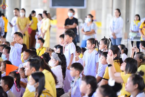 ภาพ No.84646:โครงการส่งเสริมและพัฒนาผู้เรียนมีคุณธรรม  จริยธรรม ประจำปีงบประมาณ 2566 ศูนย์พัฒนาเด็กเล็กและโรงเรียนอนุบาล องค์การบริหารส่วนตำบลคลองสาม ณ ศูนย์การเรียนรู้ UG5 Power พลังความดีสากล 5 ประการ มหารัตนวิหารคต วัดพระธรรมกาย วันอังคารที่ 25 กรกฎาคม พ.ศ. 2566