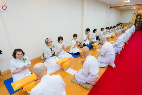 ภาพ No.147598:พิธีตัดปอยผม ขอขมา มอบบาตร ผ้าไตร โครงการปฐมอุปสมบท สมโภชอุโบสถ บูชาธรรม 80 ปี หลวงพ่อธัมมชโย ณ วัดพระธรรมกายโทชิหงิ ประเทศญี่ปุ่น วันพฤหัสบดีที่ 8 สิงหาคม พ.ศ. 2567