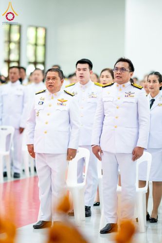 ภาพ No.227254:วันอังคารที่ 3 มิถุนายน พ.ศ. 2568 นายอำเภอคลองหลวง นำพสกนิกรรวมใจภักดิ์ สมเด็จพระนางเจ้าฯ พระบรมราชินี เนื่องในโอกาสวันเฉลิมพระชนมพรรษา ณ อาคารปลูกศรัทธา 2 วัดพระธรรมกาย อ.คลองหลวง จ.ปทุมธานี