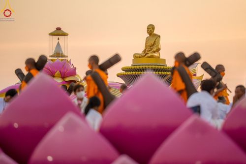 ภาพ No.116793:พิธีต้อนรับพระธรรมยาตรา ปีที่ 12 ณ อนุสรณ์สถานบางปลา จ.นครปฐม วันที่ 21 มกราคม พ.ศ. 2567