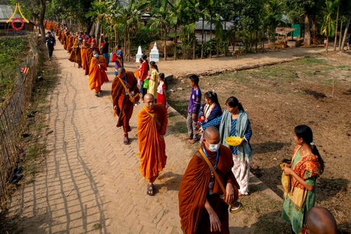 ภาพ No.310006:วันที่ 3-8 กุมภาพันธ์ พ.ศ. 2569 ธรรมยาตราบังกลาเทศ (Rajban Vihar - Khagrachri) ณ ประเทศบังกลาเทศ (Bangladesh)