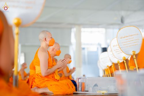 ภาพ No.90573:พิธีบุพเปตพลี  ครั้งที่ 141 ร่วมอุทิศบุญแด่หมู่ญาติที่ล่วงลับไปแล้ว และสืบทอดอายุพระพุทธศาสนา วันพฤหัสบดีที่ 14 ตุลาคม พ.ศ.2566 วันพระแรม 15 ค่ำ เดือน 10 ณ หอฉันคุณยายอาจารย์ฯ วัดพระธรรมกาย