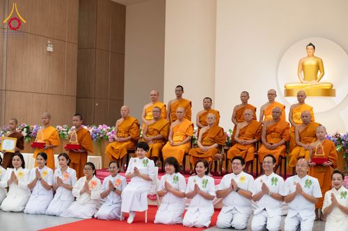 ภาพ No.346743:วันพฤหัสบดี 27 สิงหาคม พ.ศ.2569 พิธีมอบรางวัลแก่สามเณรทรงพระปาฏิโมกข์ปีที่ 4/2569
