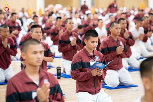 ภาพ No.350465:วันที่ 19-20 กันยายน พ.ศ. 2569 โครงการบรรพชาพัฒนาคุณธรรม จริยธรรม สำหรับนักเรียนนายสิบตำรวจ (นสต.) รุ่นที่ 16 ศูนย์ฝึกอบรมตำรวจภูธรภาค 1 ณ สภาธรรมกายสากล ห้องแก้วสารพัดนึก 2