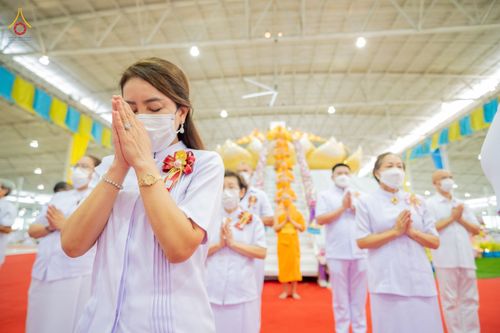 ภาพ No.81681:พิธีหล่อพระประธานเพื่อประดิษฐาน ณ ห้องแก้วสารพัดนึก 2 เนื่องในวันวิสาขบูชา วันเสาร์ที่ 3 มิถุนายน 2566 ณ วัดพระธรรมกาย จ.ปทุมธานี