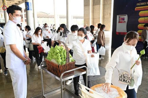 ภาพ No.77381:โครงการเสริมสร้างมาตรฐานคุณธรรมจริยธรรมของพนักงาน และลูกจ้างเทศบาลเมืองคลองหลวง ประจำปีงบประมาณ พ.ศ.๒๕๖๖  วันอังคารที่ ๒๘ กุมภาพันธ์ พ.ศ.๒๕๖๖  ณ วัดพระธรรมกาย อ.คลองหลวง จ.ปทุมธานี