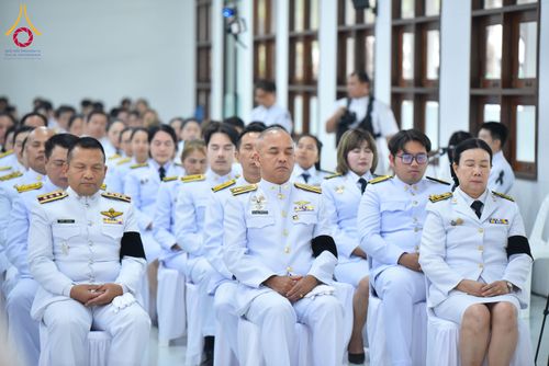 ภาพ No.280688:วันศุกร์ที่ 12 ธันวาคม พ.ศ.2568 พิธีบำเพ็ญกุศลปัญญาสมวาร (50 วัน) อุทิศถวายพระราชกุศลแด่ “พระพันปีหลวง” ณ วัดพระธรรมกาย