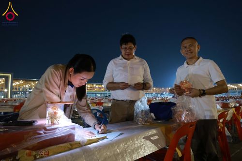 ภาพ No.324257:วันที่ 17-21 เมษายน 2569 เตรียมงานถวายสังฆทาน40000กว่าวัดทั่วประเทศ