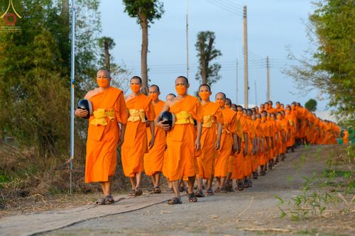 ภาพ No.69266:พิธีถวายภัตตาหารเป็นสังฆทาน แด่คณะพระธรรมยาตราฯ ในโครงการธรรมยาตราฯ ปีที่ 11 ณ อนุสรณ์สถานมหาวิหารพระมงคลเทพมุนี อ.สองพี่น้อง จ.สุพรรณบุรี วันที่ 4 และ 5 มกราคม พ.ศ. 2566